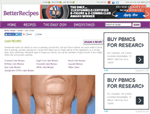 Tablet Screenshot of cake.betterrecipes.com