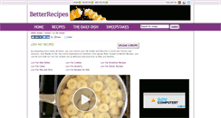 Desktop Screenshot of lowfat.betterrecipes.com