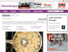 Tablet Screenshot of lowfat.betterrecipes.com