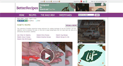 Desktop Screenshot of diabetic.betterrecipes.com