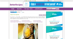 Desktop Screenshot of crockpot.betterrecipes.com