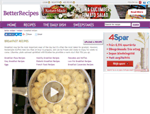 Tablet Screenshot of breakfast.betterrecipes.com