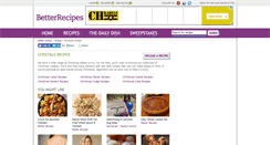 Desktop Screenshot of christmas.betterrecipes.com