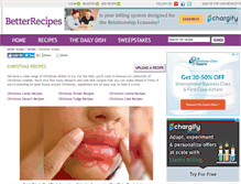 Tablet Screenshot of christmas.betterrecipes.com